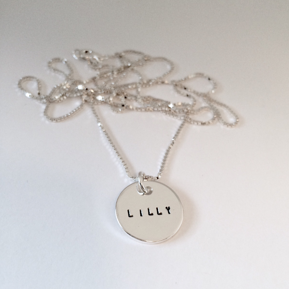 LOVE COIN NECKLACE, 16 MM